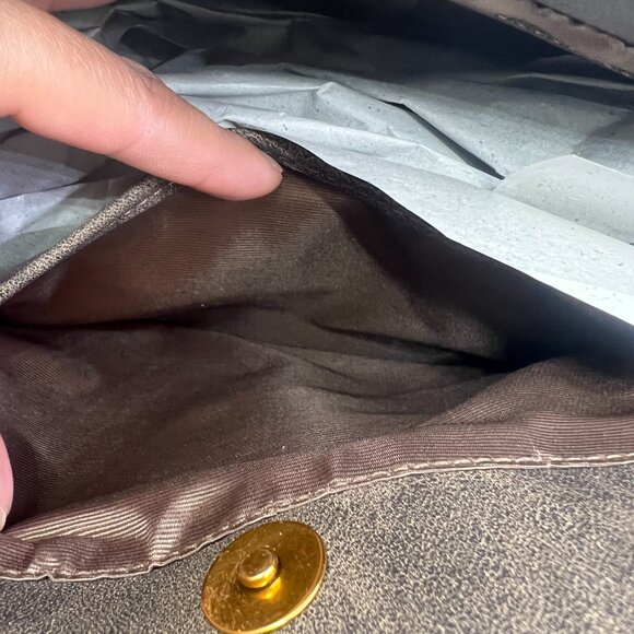 Steve Madden Boho Fringe Shoulder Bag Western Style Tote Purse NWT Brown Tan - Picture 13 of 13